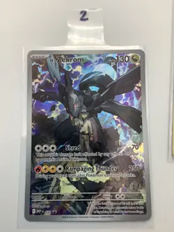 ( 4 Cards) Pokemon Greninja SWSH144 Gold Star Promos + N's Zekrom 031 NM - Image 5