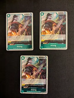 1x OP06-023 Arlong : Rare One Piece English TCG Card : OP06 Wings Of The Captain - Image 1