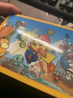 Mario Pikachu TCG Japanese Pokemon Center Box EMPTY NO CARDS - Image 4