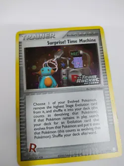 Surprise! Time Machine 91/109 Reverse Holo Team Rocket Returns Pokemon Card - Image 1