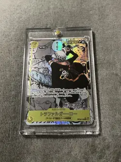 OP10-119 Trafalgar Law SEC Manga Rare Royal Blood One Piece TCG Japanese Card - Image 2