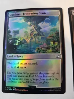 MTG -FOIL Windhurst, Federation Center - Final Fantasy - Image 1