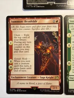 Mtg Final Fantasy 5X Summon Lot - Image 4