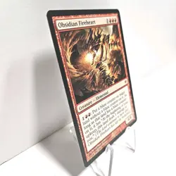 MTG Obsidian Fireheart Zendikar 140/249 Regular Mythic - Image 2