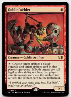 Goblin Welder #177 (NM) Commander 2014 C14 Magic MTG - Image 1