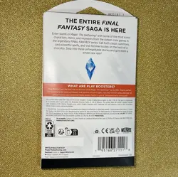 Magic the Gathering Final Fantasy Sleeved Booster Pack Factory Sealed MTG - Image 2