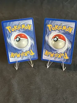 Horsea 49/62 & Seadra 42/62 Vintage Fossil Unlimited Pokemon TCG 2 Card Lot LP - Image 2