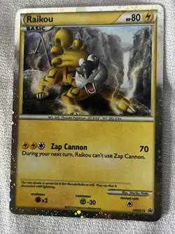Raikou HGSS19 - Pokemon TCG Black Star Promo Ultra Rare HeartGold SoulSilver HP - Image 5