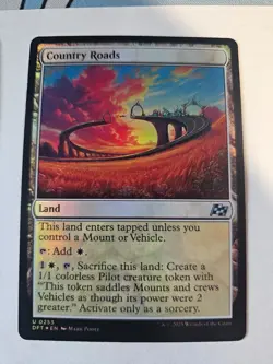 MTG - Country Roads FOIL - Aetherdrift - Image 1