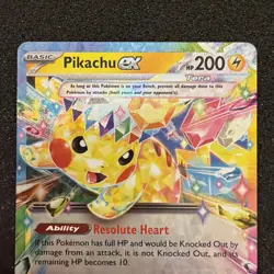 Pikachu ex 057/217 Double Rare Ascended Heroes Pokemon Holo Near Mint #LA2 - Image 2