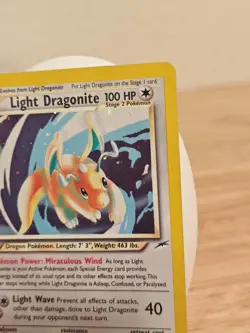 Pokemon TCG Light Dragonite - Neo Destiny 14/105 Holo Unlimited - Holo Rare - Image 2