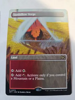 MTG - Sunbillow Verge Borderless - Aetherdrift - Image 1