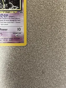 Pokemon TCG - Unown A - 14/75 - Rare - Holo - Neo Discovery [Lightly Played] - Image 4