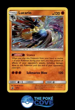 Lucario - SM54 | Sun & Moon Promo Holo | Pokemon Promo Holo | NM - Image 1