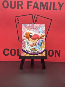 Spearow #21 Topps Pokemon 1999 TV Animation Edition Non Holo Blue Logo NM - Image 1