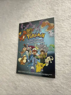 Pokemon Topps Movie Animation Edition Blue Logo Checklist NM Rare Vintage Collec - Image 3