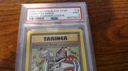 2000 POKEMON PROMO BLACK STAR POKEMON LEAGUE #16 COMPUTER ERROR PSA 9 - Image 2