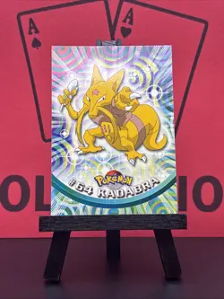 Kadabra #64 1999 Topps Pokemon TV Animation Edition Series 1 Red Logo LP - Image 2