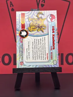 Kadabra #64 1999 Topps Pokemon TV Animation Edition Series 1 Red Logo LP - Image 5
