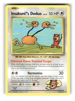 ImakuniU's Doduo 112/108 Secret Rare Evolutions Pokemon Lightly Played - Image 1