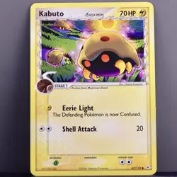 Pokemon Kabuto Delta Species 67/110 Holon Phantoms LP EX Era - Image 1