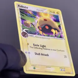 Pokemon Kabuto Delta Species 67/110 Holon Phantoms LP EX Era - Image 3
