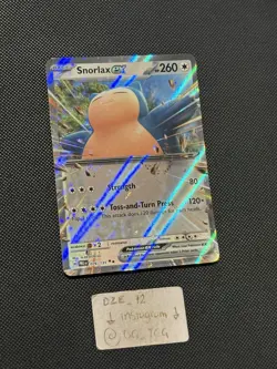 Pokemon Prismatic Evolutions - Snorlax Ex - 076/131 - Full Art Rare - M/NM - Image 3