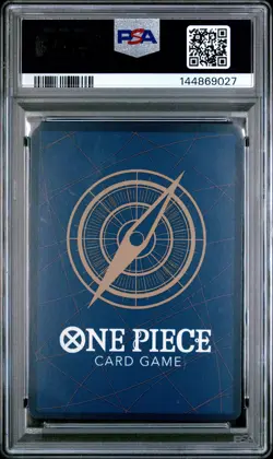 2024 ONE PIECE OP07-500 YEARS IN THE FUTURE ALTERNATE ART PORTGAS D. ACE PSA 10 - Image 2