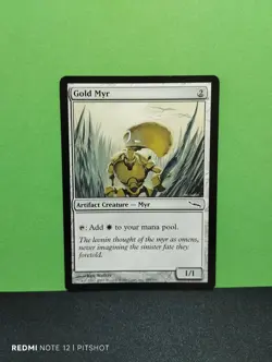 Gold Myr / Goldmyr - MTG Magic - Image 1