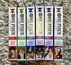 New One Piece TCG/CCG Starter Deck Bundle ST-01 to ST-06 (ENGLISH) – ALL SEALED - Image 1