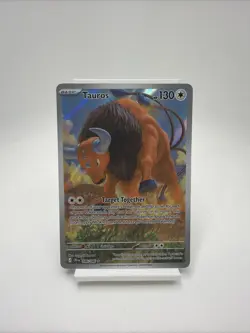 Pokemon TCG Tauros 096/086 Chaos Rising IR Ilustration Rare Card - NM PACK FRESH - Image 1