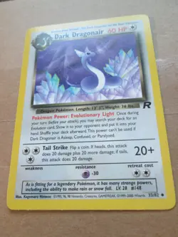 Dark Dragonair - 33/82 - Uncommon WOTC TCG—Team Rocket Pokemon Card - Image 5
