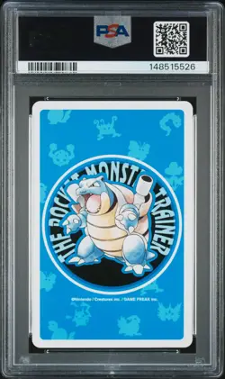 1998 POKEMON BLUE VERSION PLAYING CARDS KING OF CLUBS #059 ARCANINE PSA 10 - Image 2