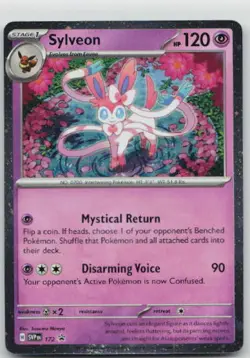Sylveon - (Cosmos Holo) Holo Promo SV: Scarlet & Violet Promo Cards 172 NM - Image 1