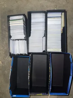 Pokemon TCG Mixed Card Lot Pokemon Trainer Energy in Storage Boxes English - Image 1