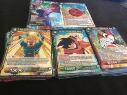 Dragon Ball Z Super Card Game Lot Of 250+ Cards job lot Bandai - Image 2