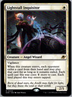 Lightstall Inquisitor (R) #24 Edge of Eternities MTG NM - Image 1