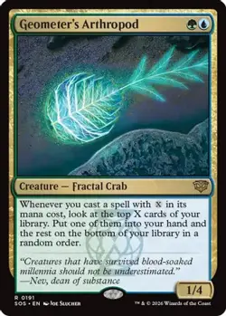 Geometer's Arthropod 191 Rare Magic: The Gathering NM - Image 1