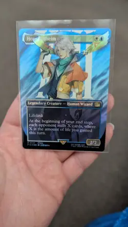 Hope Estheim (Borderless) (Surge Foil) NM [FIN] MTG Final Fantasy - Image 1
