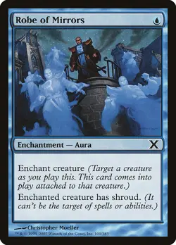 1x Robe of Mirrors NM Eng MTG - Tenth Edition - Image 1