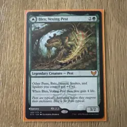1x Blex, Vexing Pest / Search for Blex Strixhaven: School of Mages NM MTG - Image 1