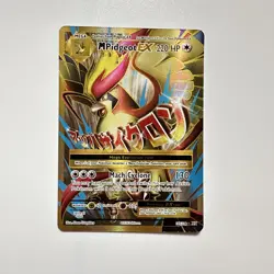 Pokemon M Pidgeot EX (Full Art) Holo Ultra Rare XY - Evolutions 105/108 NM - Image 1