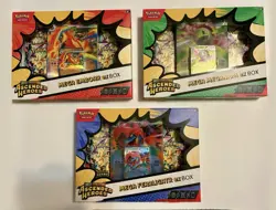 Pokemon TCG: Mega Evolutions Ascended Heroes Mega Ex Box Set Of 3 Sealed - Image 1