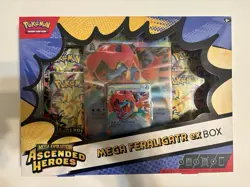 Pokemon TCG: Mega Evolutions Ascended Heroes Mega Ex Box Set Of 3 Sealed - Image 3