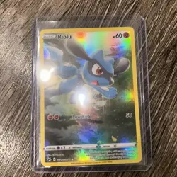 Riolu GG26/GG70 Pokemon TCG Crown Zenith: Galarian Gallery Ultra Rare NM - Image 1