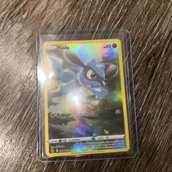 Riolu GG26/GG70 Pokemon TCG Crown Zenith: Galarian Gallery Ultra Rare NM - Image 2
