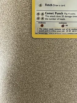 Pokemon TCG Kangaskhan Jungle 05/64 Holo -MODERATELY PLAYED- /-LIGHTLY PLAYED- - Image 3