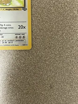 Pokemon TCG Kangaskhan Jungle 05/64 Holo -MODERATELY PLAYED- /-LIGHTLY PLAYED- - Image 4