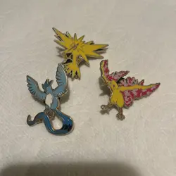 Pins Official Pokemon Lot Of 3 - Image 1