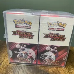 Pokemon TCG | Destined Rivals | 18 Pack Booster Box | New & Sealed | X2 🔥 - Image 1